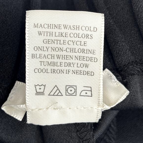 No Comment wide leg trousers, high rise fit with bold white side stripes Size M - Picture 7 of 8